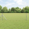 Słupek ogrodzeniowy. Srebrny 25 x 0,4 m (siatka 60 x 60 mm)