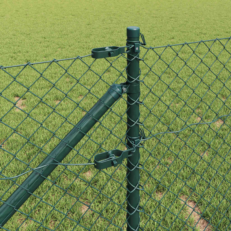 Słupek ogrodzeniowy. Zielony 10 x 0,6 m (siatka 40 x 40 mm)