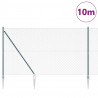 Słupek ogrodzeniowy. Zielony 10 x 1,6 m (siatka 40 x 40 mm)
