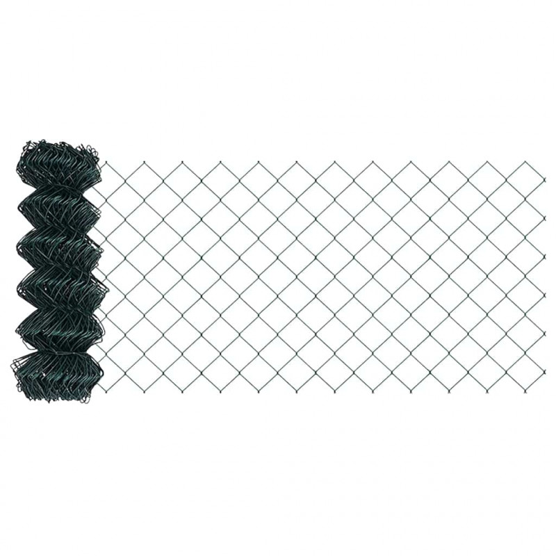 Słupek ogrodzeniowy. Zielony 10 x 0,8 m (siatka 60 x 60 mm)