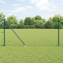 Słupek ogrodzeniowy. Zielony 10 x 1,4 m (siatka 60 x 60 mm)
