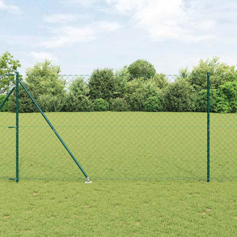 Słupek ogrodzeniowy. Zielony 10 x 1,6 m (siatka 60 x 60 mm)