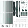 Słupek ogrodzeniowy. Zielony 1 x 25 m (siatka 60 x 60 mm) Stal