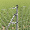 Słupek ogrodzeniowy. Srebrny 25 x 0,5 m (siatka 19 x 19 mm)