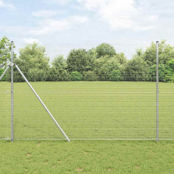 Słupek ogrodzeniowy. Srebrny 25 x 1,6 m (siatka 25 x 25 mm)
