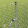 Słupek ogrodzeniowy. Srebrny 50 x 1,2 m (siatka 25 x 25 mm)