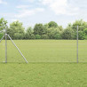 Słupek ogrodzeniowy. Srebrny 50 x 1,4 m (siatka 25 x 25 mm)