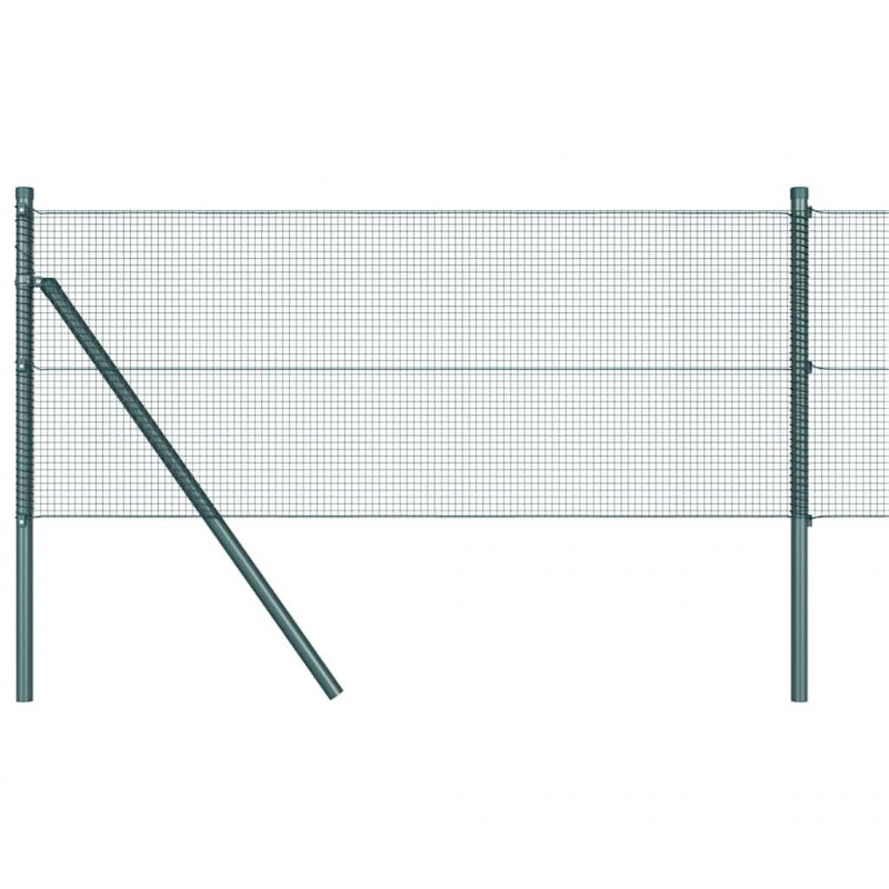 Słupek ogrodzeniowy. Zielony 10 x 0,4 m (siatka 12 x 12 mm)