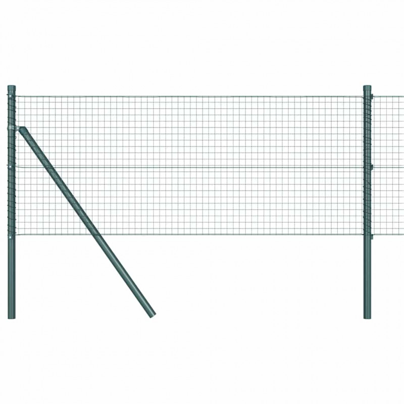 Słupek ogrodzeniowy. Zielony 10 x 0,6 m (siatka 25 x 25 mm)
