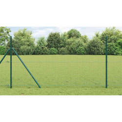 Słupek ogrodzeniowy. Zielony 10 x 1 m (siatka 25 x 25 mm) Stal