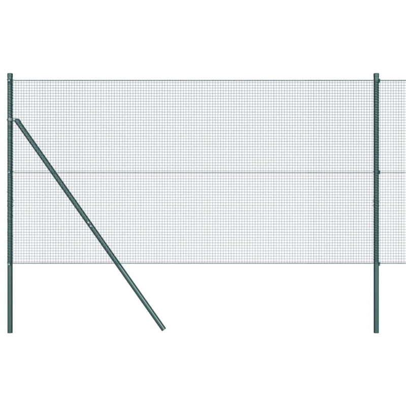 Słupek ogrodzeniowy. Zielony 10 x 1,2 m (16 x 16 mm siatka)