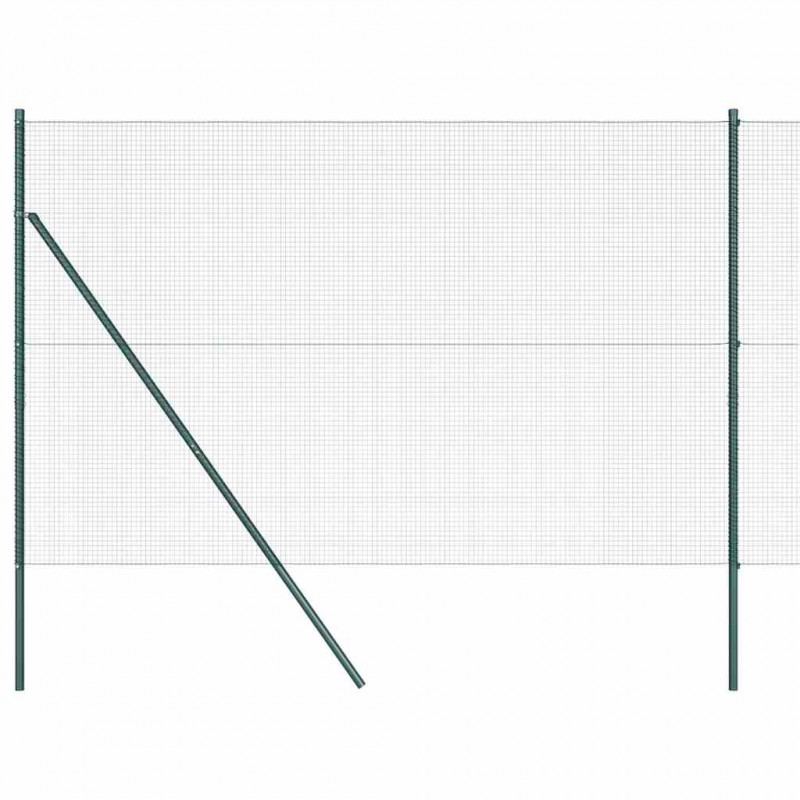 Słupek ogrodzeniowy. Zielony 10 x 1,6 m (siatka 16 x 16 mm)