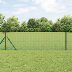 Słupek ogrodzeniowy. Zielony 25 x 0,8 m (siatka 16 x 16 mm)