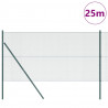 Słupek ogrodzeniowy. Zielony 25 x 1,2 m (siatka 12 x 12 mm)
