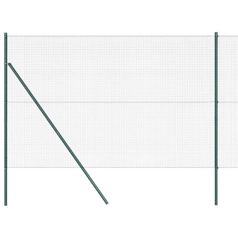 Słupek ogrodzeniowy. Zielony 25 x 1,5 m (19 x 19 mm siatka)