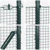 Słupek ogrodzeniowy. Zielony 25 x 1,5 m (19 x 19 mm siatka)