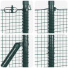 Słupek ogrodzeniowy. Zielony 25 x 1,6 m (siatka 16 x 16 mm)