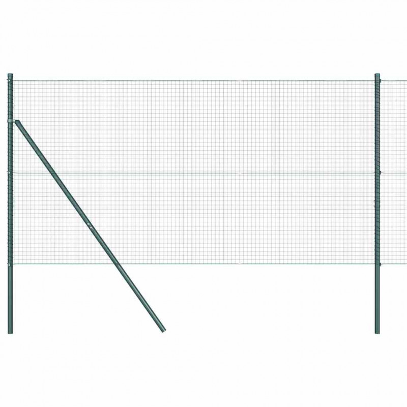 Słupek ogrodzeniowy. Zielony 50 x 1,2 m (siatka 25 x 25 mm)