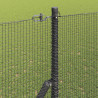 Słupek ogrodzeniowy. Szary 10 x 1,6 m (siatka 12 x 12 mm)