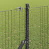 Słupek ogrodzeniowy. Szary 10 x 1,6 m (siatka 25 x 25 mm)