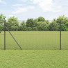 Słupek ogrodzeniowy. Szary 25 x 1,2 m (siatka 12 x 12 mm)