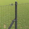 Słupek ogrodzeniowy. Szary 25 x 1,2 m (siatka 25 x 25 mm)