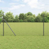 Słupek ogrodzeniowy. Szary 25 x 1,4 m (siatka 25 x 25 mm)