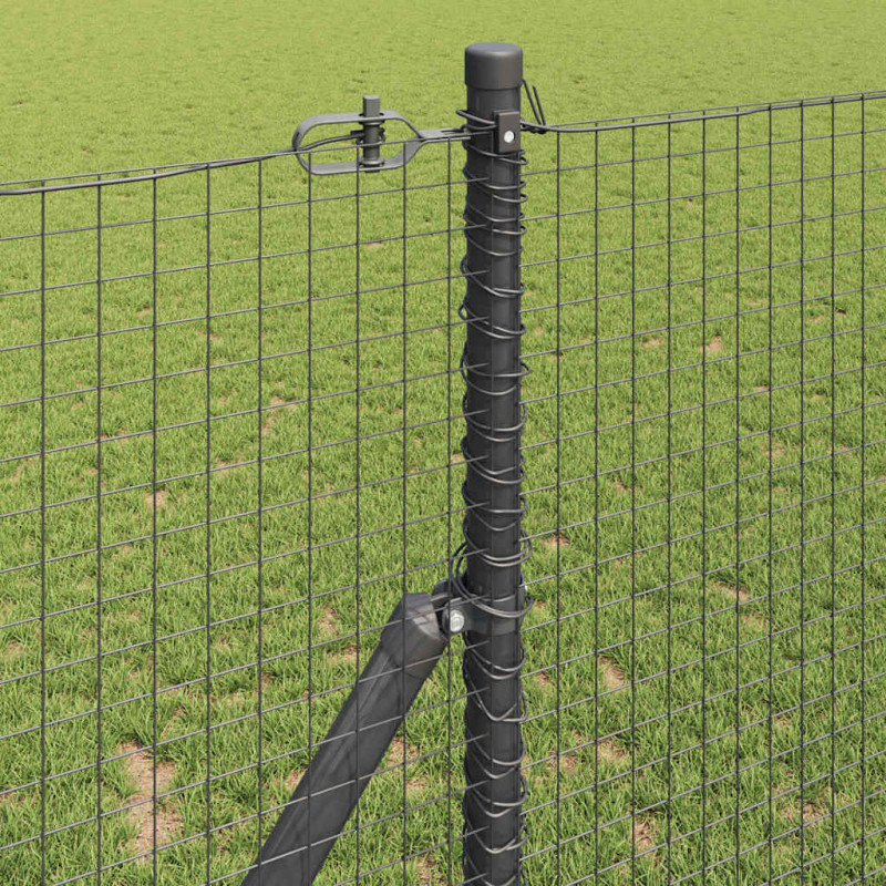 Słupek ogrodzeniowy. Szary 25 x 1,4 m (siatka 25 x 25 mm)