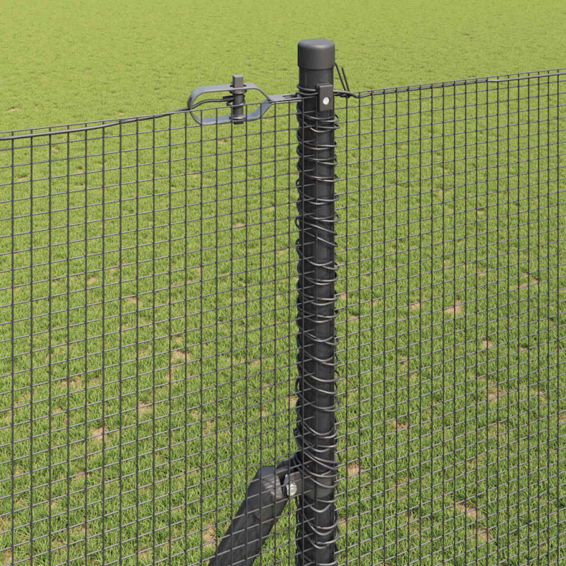 Słupek ogrodzeniowy. Szary 25 x 1,6 m (siatka 12 x 12 mm)