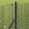 Słupek ogrodzeniowy. Szary 50 x 1 m (siatka 12 x 12 mm)