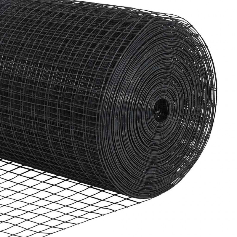 Słupek ogrodzeniowy. Szary 50 x 1 m (siatka 19 x 19 mm)