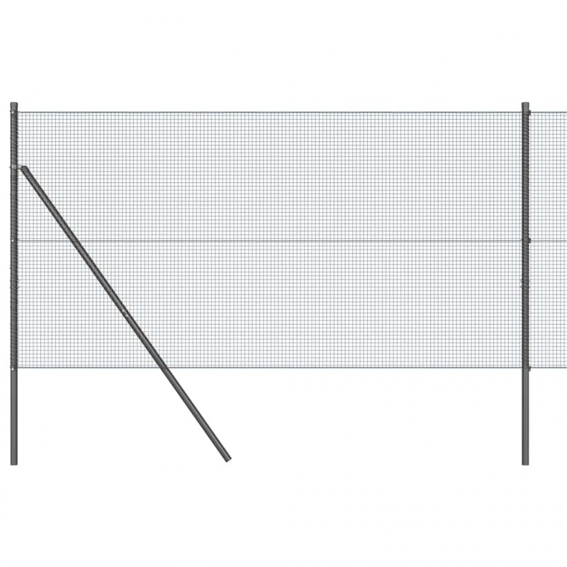Słupek ogrodzeniowy. Szary 50 x 1,2 m (siatka 16 x 16 mm)