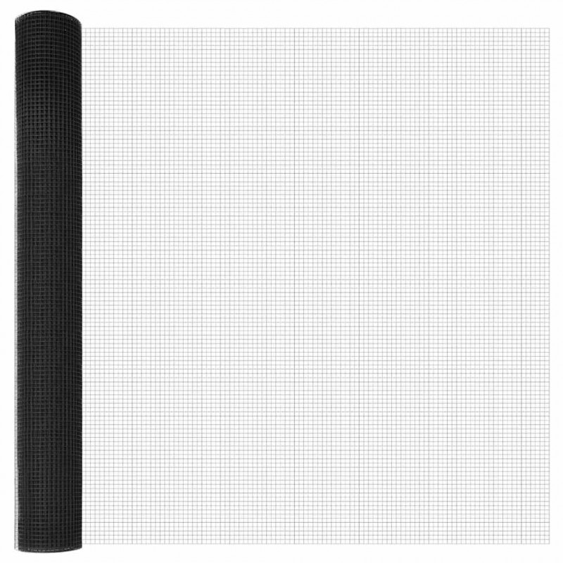 Słupek ogrodzeniowy. Szary 50 x 1,2 m (siatka 16 x 16 mm)