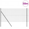Słupek ogrodzeniowy. Szary 50 x 1,4 m (siatka 12 x 12 mm)