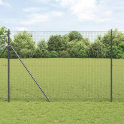 Słupek ogrodzeniowy. Szary 50 x 1,5 m (siatka 16 x 16 mm)