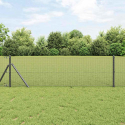Słupek ogrodzeniowy. Szary 100 x 0,4 m (siatka 12 x 12 mm)