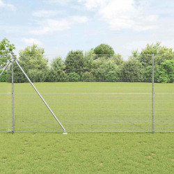 Słupek ogrodzeniowy. Srebrny 25 x 1,6 m (siatka 25 x 25 mm)