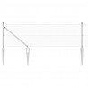 Słupek ogrodzeniowy. Srebrny 50 x 0,6 m (siatka 12 x 12 mm)