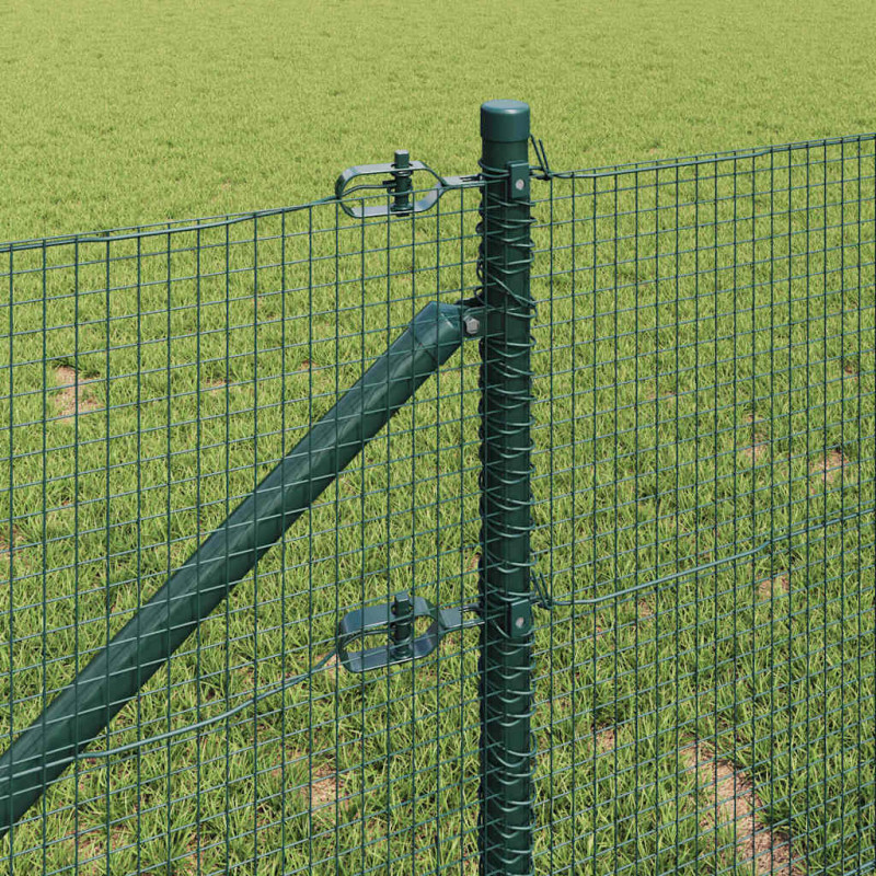 Słupek ogrodzeniowy. Zielony 10 x 0,6 m (siatka 16 x 16 mm)