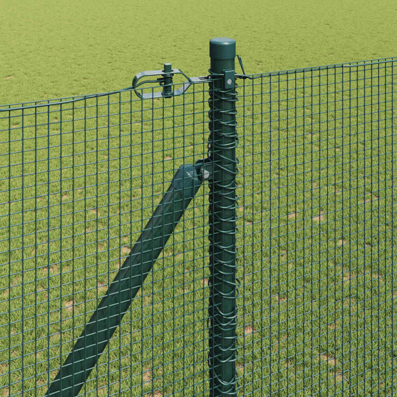 Słupek ogrodzeniowy. Zielony 25 x 1,6 m (siatka 12 x 12 mm)