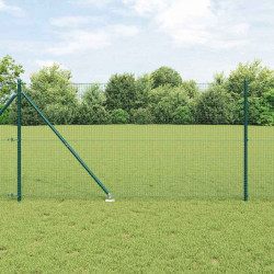 Słupek ogrodzeniowy. Zielony 50 x 1,2 m (siatka 19 x 19 mm)