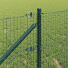 Słupek ogrodzeniowy. Zielony 100 x 0,5 m (siatka 25 x 25 mm)
