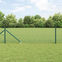 Słupek ogrodzeniowy. Zielony 100 x 0,8 m (siatka 12 x 12 mm)