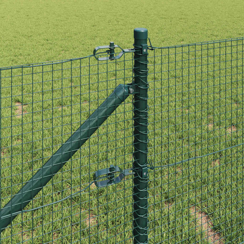 Słupek ogrodzeniowy. Zielony 100 x 0,8 m (siatka 19 x 19 mm)