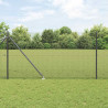 Słupek ogrodzeniowy. Szary 10 x 1,4 m (siatka 12 x 12 mm)