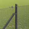 Słupek ogrodzeniowy. Szary 10 x 1,4 m (siatka 12 x 12 mm)