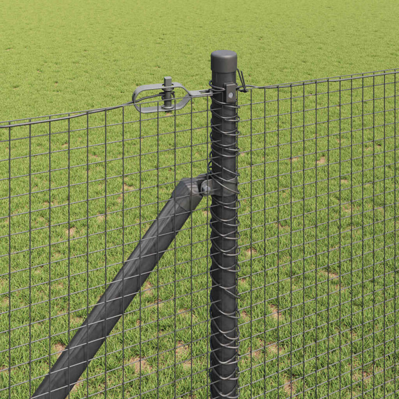 Słupek ogrodzeniowy. Szary 10 x 1,4 m (siatka 19 x 19 mm)