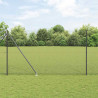 Słupek ogrodzeniowy. Szary 10 x 1,5 m (siatka 16 x 16 mm)