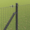 Słupek ogrodzeniowy. Szary 10 x 1,6 m (siatka 25 x 25 mm)