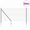 Słupek ogrodzeniowy. Szary 50 x 1,4 m (siatka 25 x 25 mm)